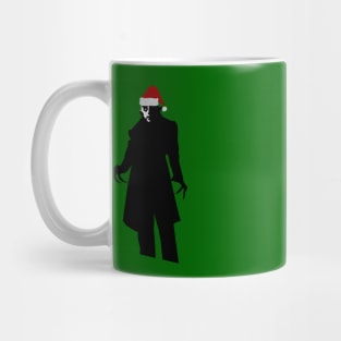 christmas santa claus vampire nosferatu Mug